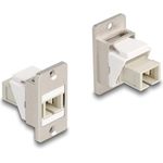 Delock Panel Mount Keystone Modul LWL SC Simplex Buchse zu konisch (67168)
