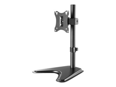 Manhattan Monitorständer 462037 17"–27" bis 7 kg höhenverstellbar Schwarz