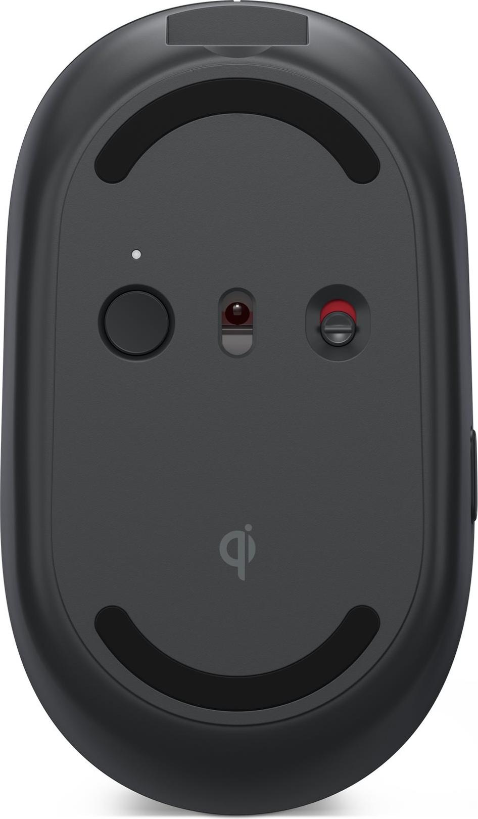 Lenovo Multi-Device X9 Maus 2400 DPI Bluetooth 5.0 2.4 GHz Donnergrau (oben), Blitzschwarz (unten)
