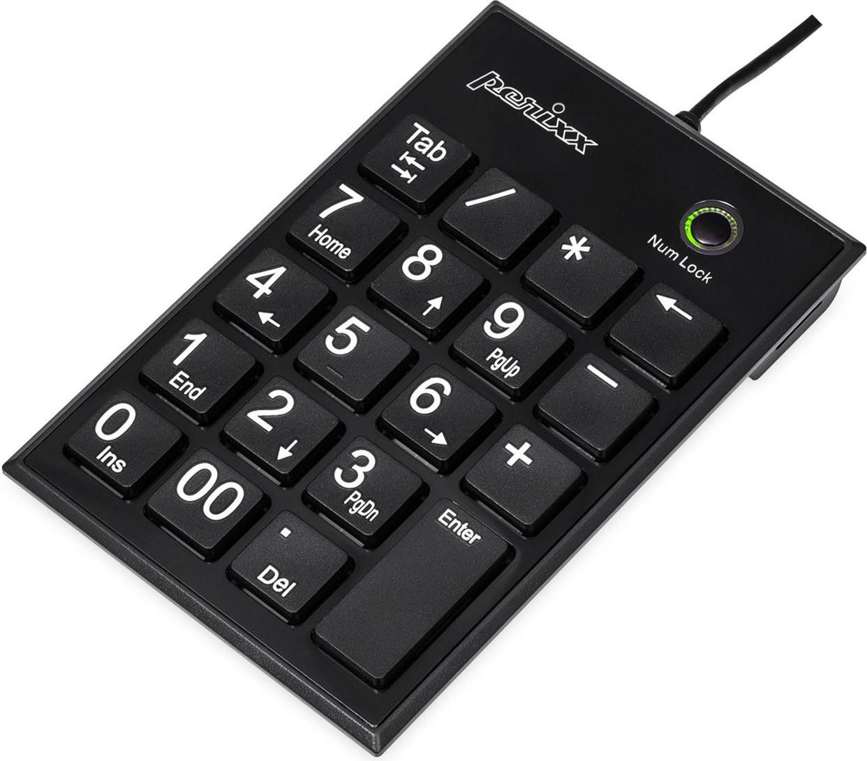 Perixx PERIPAD-202 Numerikblock Schwarz
