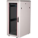 ROLINE 19 Zoll Netzwerkschrank Pro 26 HE 600x800 BxT Glastür grau (26.21.0053)