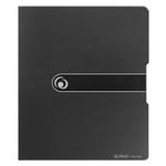 herlitz Ringbuch easy orga to go, A4, 2-Ring, schwarz opak D-Combi-Mechanik, Rückenbreite: 27 mm, Füllhöhe: 16 mm (11205713)