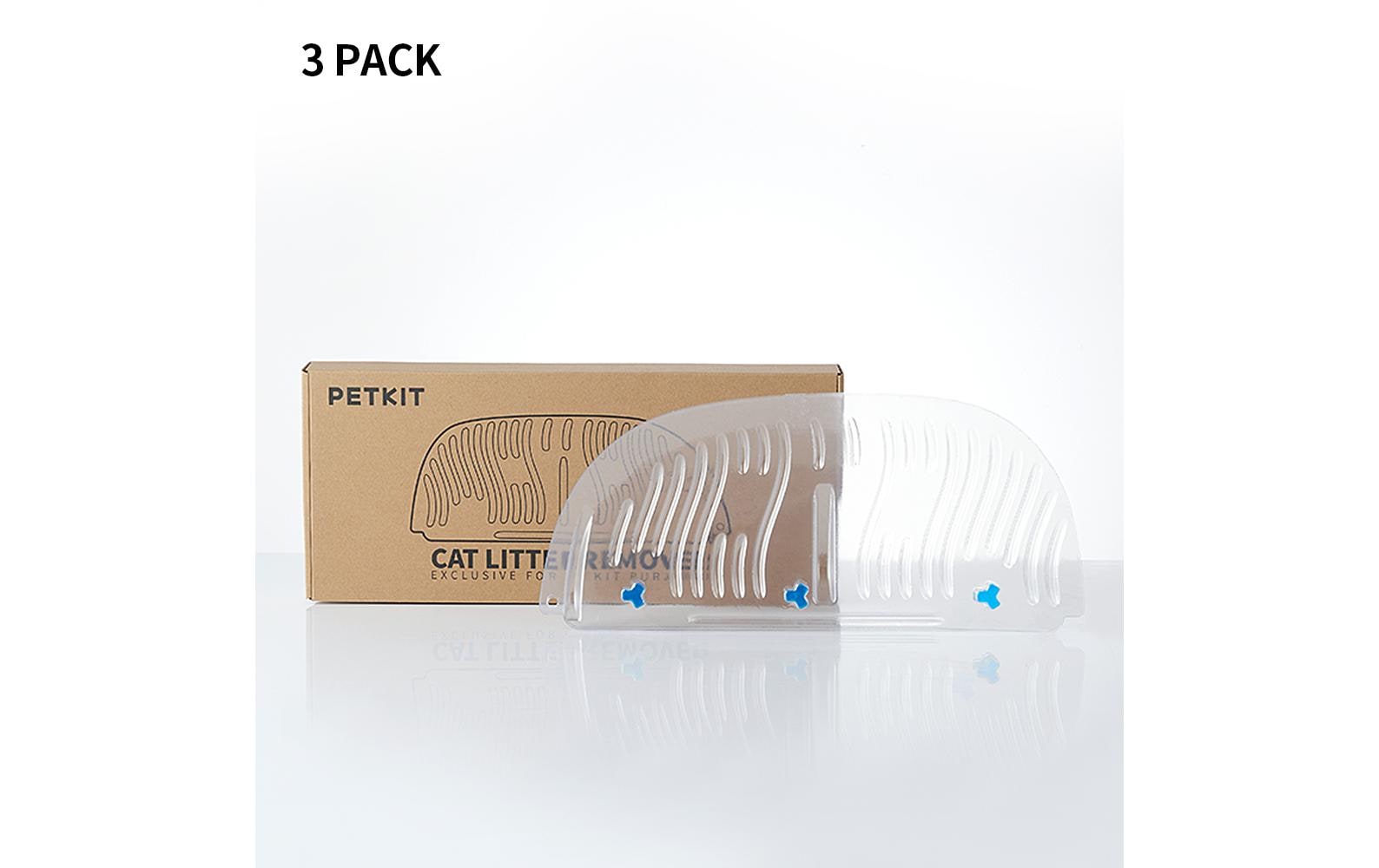 PETKIT Katzenstreu-Entferner P9220R 3er Pack Transparent