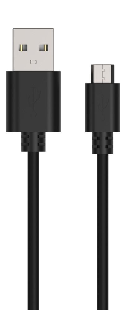 Ansmann 1700-0129 USB-Kabel 1 m Micro-USB B Schwarz