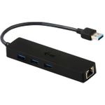 I-Tec USB3.0 Slim HUB 3 Port + Gigabit Ethernet Adapter (U3GL3SLIM)