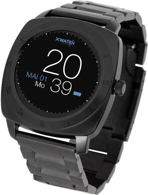 Xlyne Smart Watch NARA X-Watch black chrome - dark steel (54026)