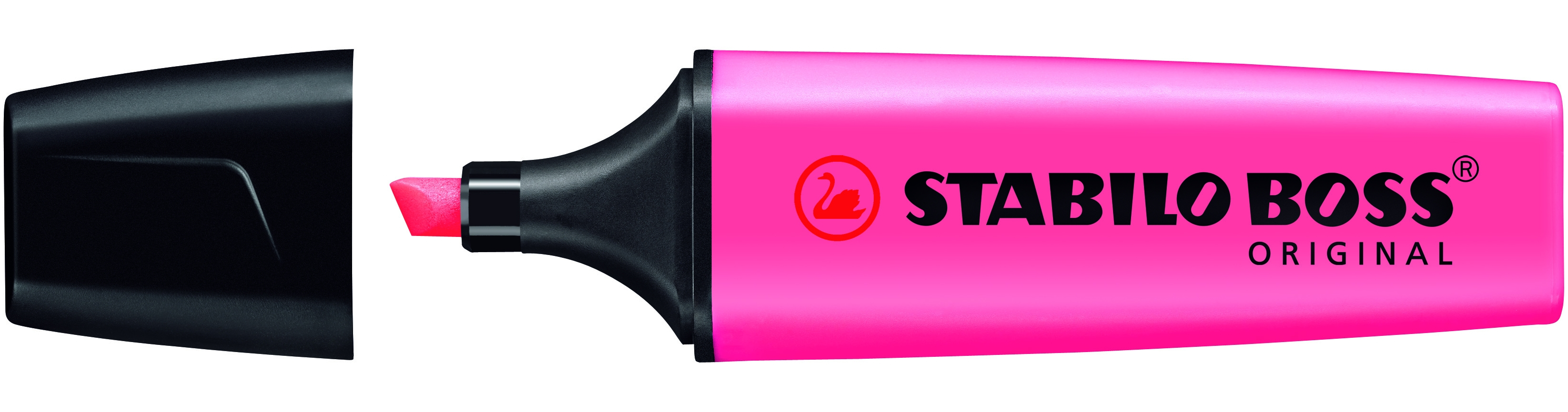 STABILO BOSS ORIGINAL Textmarker Meißelspitze 2-5 mm Pink
