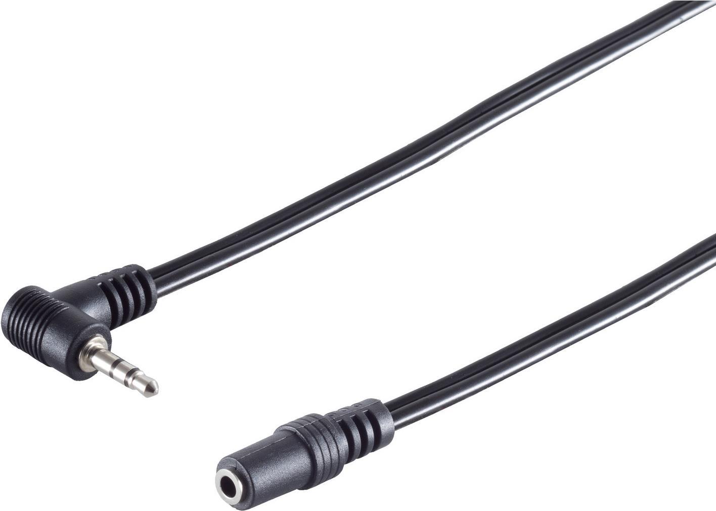 S-Conn HP 30781 Audio-Kabel 0,2 m 3.5mm 2.5mm Schwarz (HP30781)