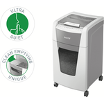 Leitz 80150000 Aktenvernichter Kreuzschreddern 22 cm Grau - Weiß (80150000)