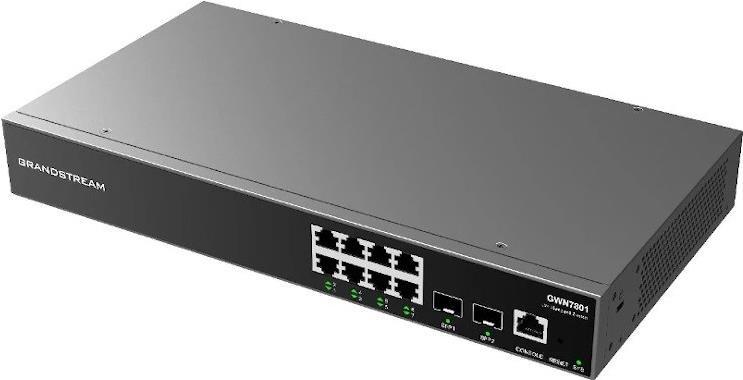 GRANDSTREAM GWN7801 Managed Switch 8x Gigabit ports 2x SFP L2 layer (GWN7801)