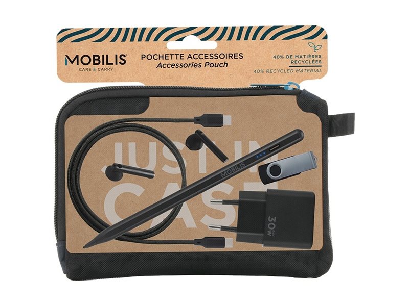 Mobilis 005038 Zubehörtasche Marineblau, Schwarz