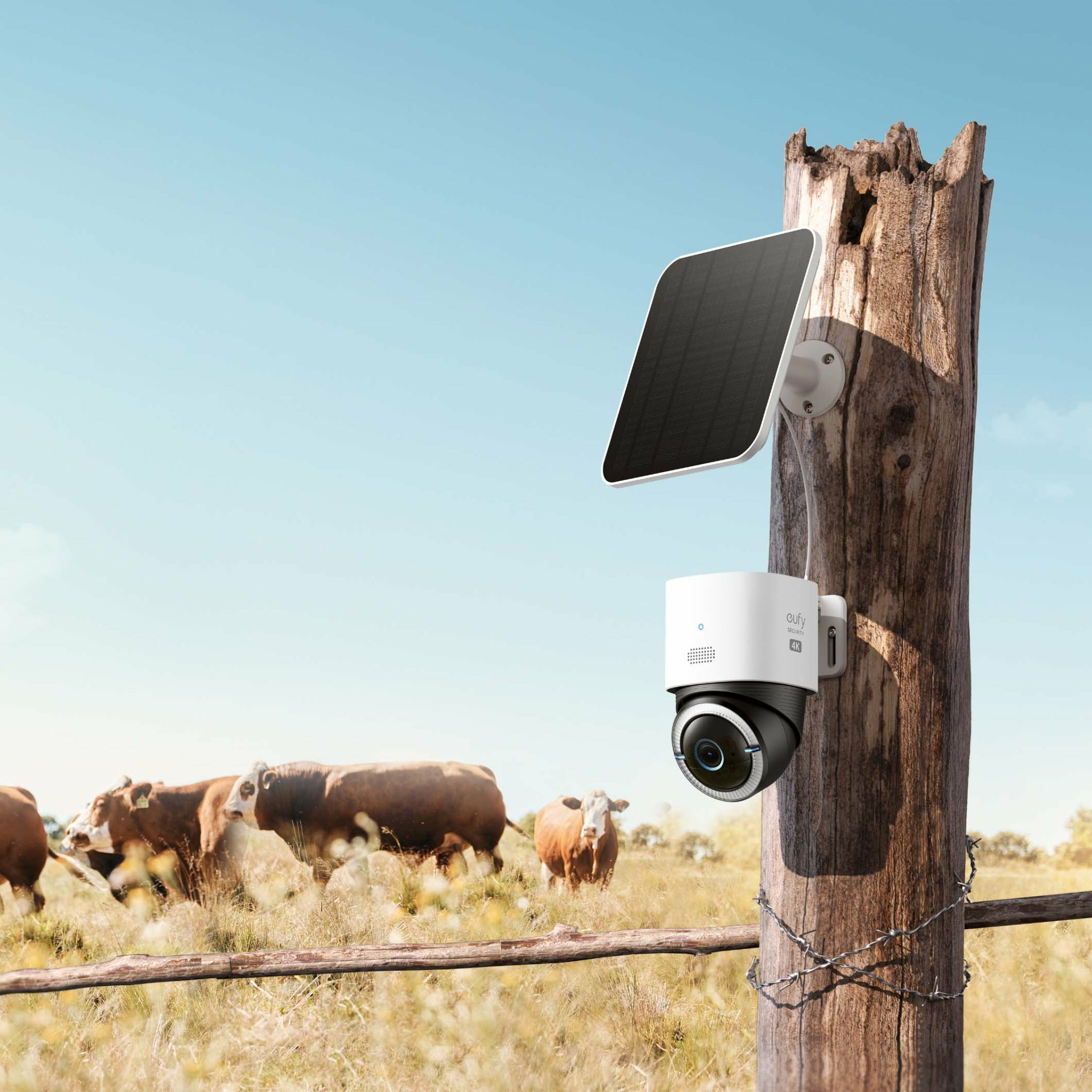 Eufy S330 4K Überwachungskamera Schwarz, Weiß