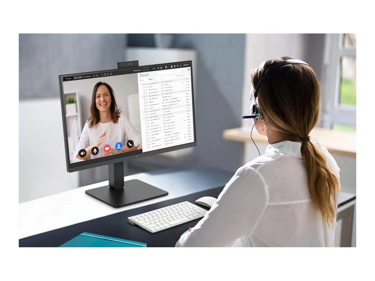 LG BA850 24BA850-B 23.8" FHD IPS 100 Hz Monitor Schwarz