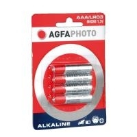 AgfaPhoto - Batterie 4 x AAA Alkalisch (70101)