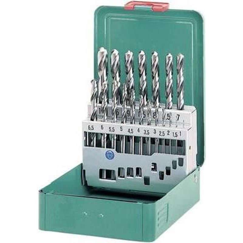 Heller HSS Metall-Spiralbohrer-Set 19teilig 21962 4 Cobalt DIN 338 