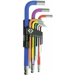 C.K. Sechskantschlüssel-Set Schlüsselweite (Metrisch): 1.5 mm, 2 mm, 2.5 mm, 3 mm, 4 mm, 5 mm, 6 mm, 8 mm, 10 mm (T4449)