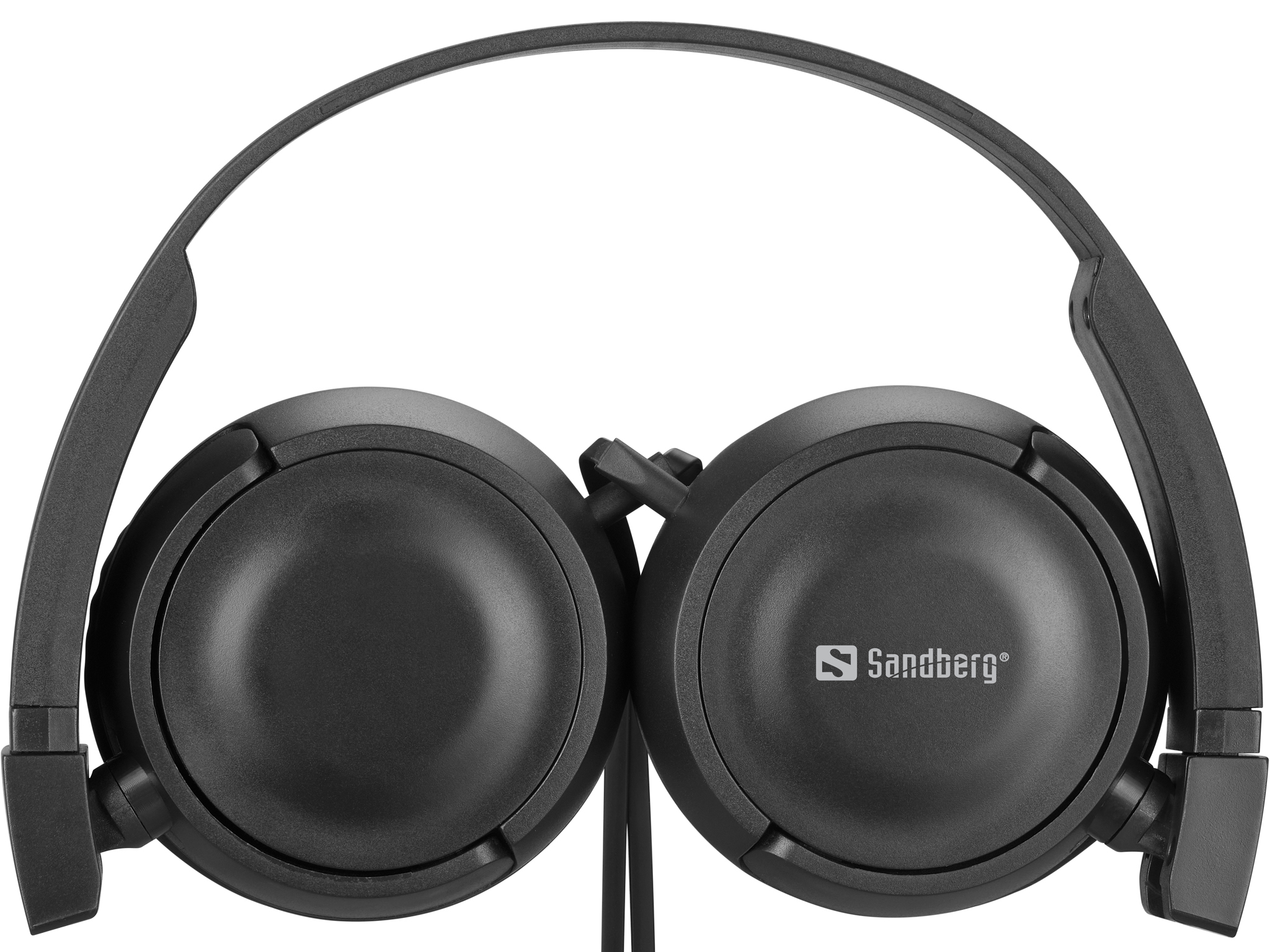 Sandberg Saver MiniJack Travel On-Ear Kopfhörer Schwarz