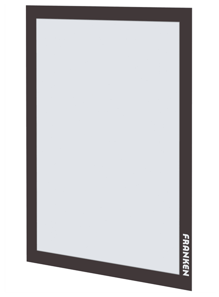 Franken Aushangrahmen PRO A4 2er-Set Schwarz
