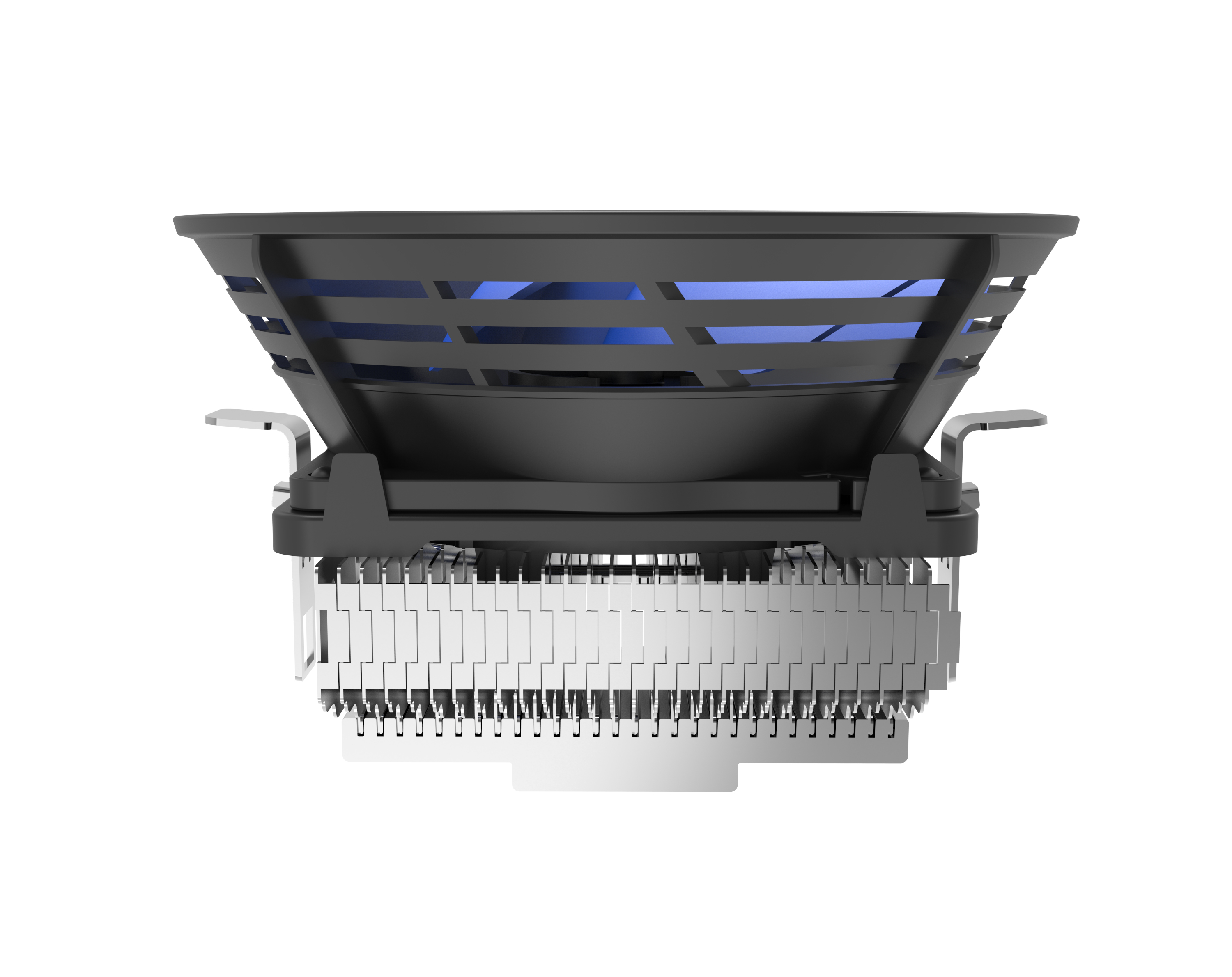 PCCOOLER Q100M V2 CPU-Kühler 10 cm 75W TDP Blau