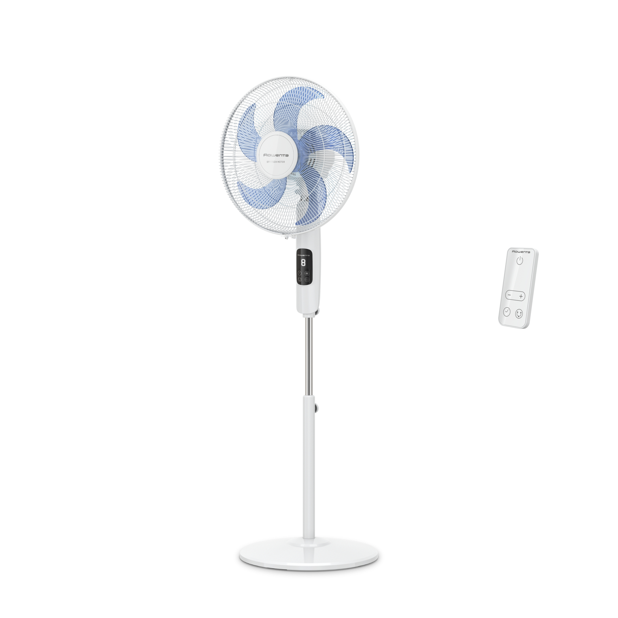 Rowenta Turbo Silence VU5450 Standventilator Weiß 40 cm 3000 m³/h