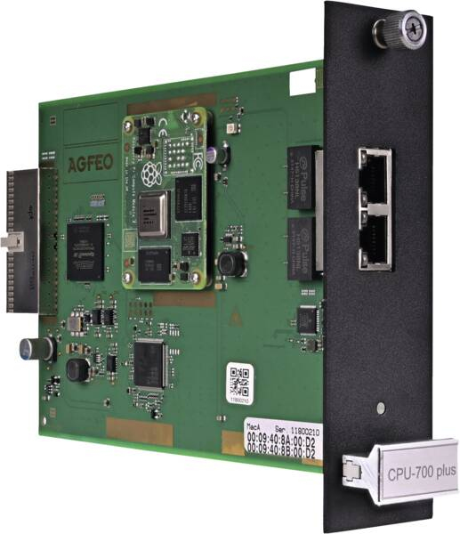 AGFEO ES 7xx Upgrade Kit IP-Add-On-Modul Schwarz, Grün