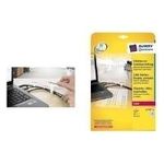 AVERY Zweckform Kabel-Etiketten, 60 x 40 mm, weiß, Laser Polyester-Folie, für Laser, Colour Laser und Kopierer (L7950-20)