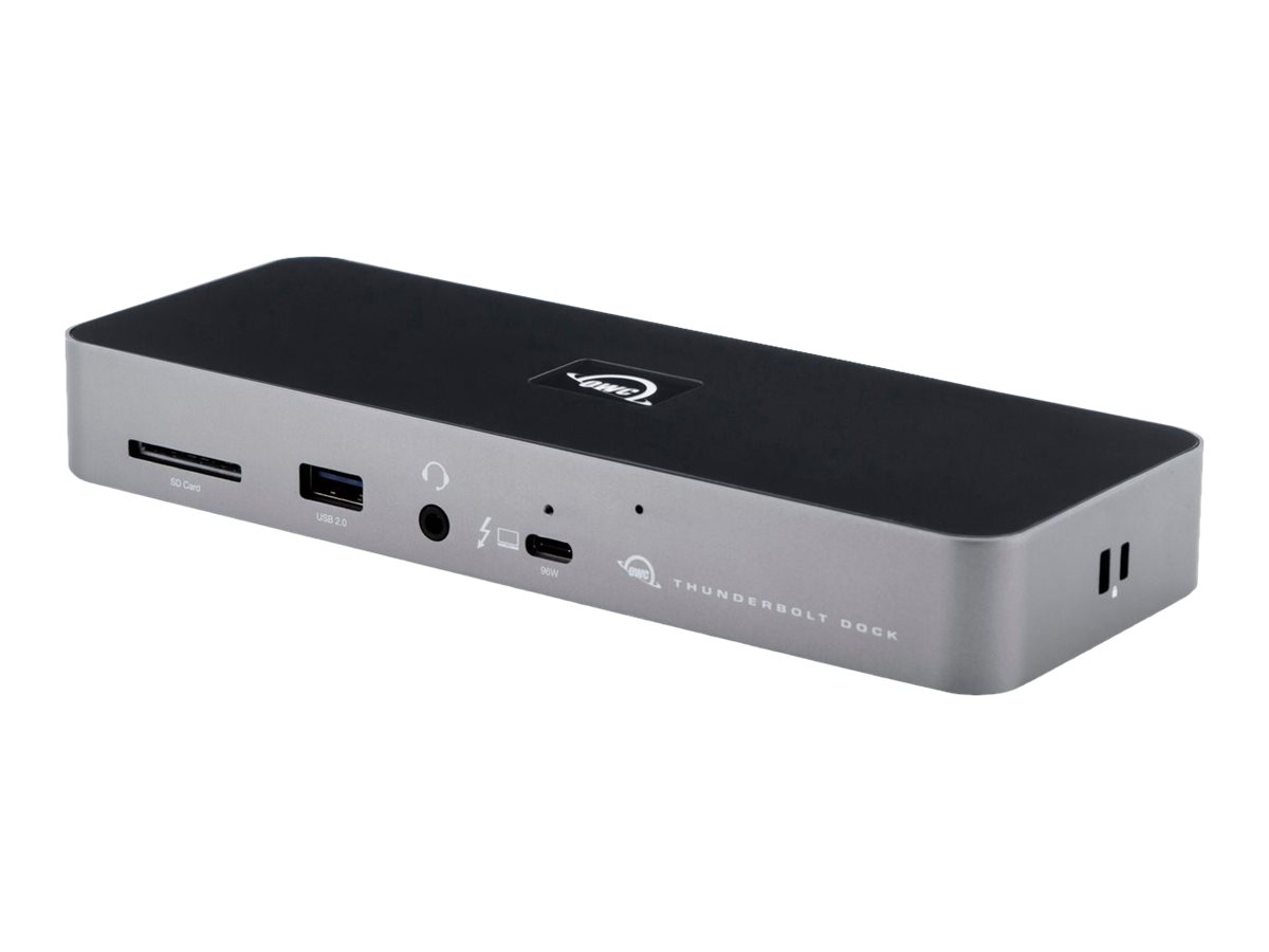 OWC Thunderbolt 4 Dockingstation 11 Ports 90 W Schwarz, Grau