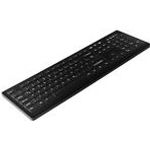 CHERRY AK-C8100 Keyboard black USB DE,wischdesinfizierbar,kabelgebunden (AK-C8100F-UVS-B/GE)