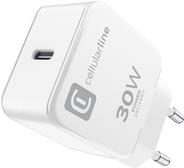 Cellularline USB Typ-C Travel Charger One 30W - Ladegerät (60039)