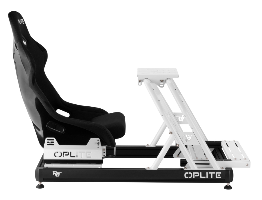 Oplite Cockpit R8 Fury Racing Cockpit Schwarz/Weiß