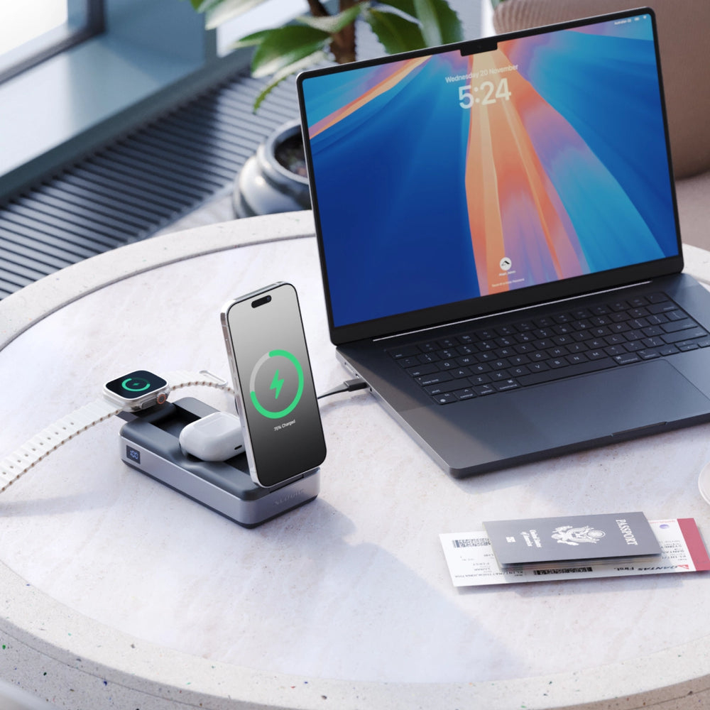Alogic Roam 6-in-1 Powerbank 21000 mAh 100 W Schwarz