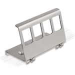 VALUE Hutschienen-Adapter unbestückt, für 4 Keystones (21.99.3011)