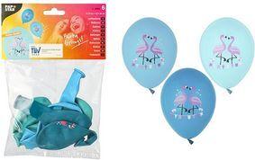 PAPSTAR Luftballons "Flamingo", farbig sortiert Durchmesser: 290 mm / Umfang: 850-900 mm, geeignet für - 1 Stück (87030)