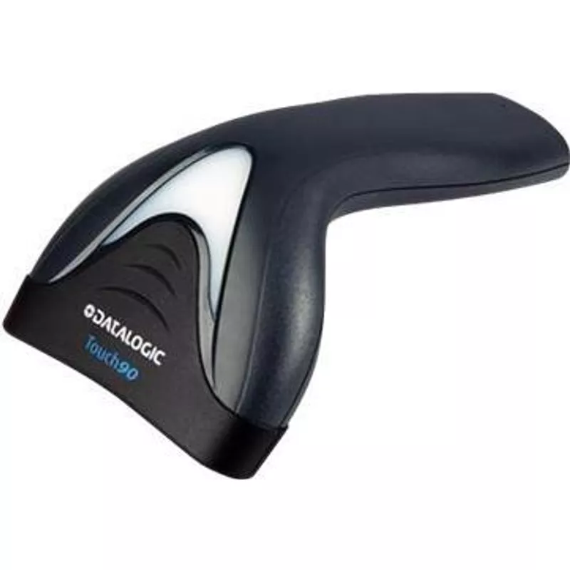 Datalogic Touch 90 Light 1D, Dual-IF, dunkelgrau Touchreader, Retail, 1D, Linear-Imager, Lesebreite: 90mm, Dual-Interface (RS232, KBW), 0,153kg, inkl.: Standfuß, separat bestellen: Schnittstellenkabel, dunkelgrau (TD1170-BK-90) (geöffnet)