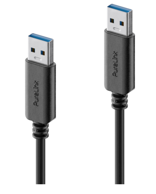 PureLink iSeries Premium USB-A auf USB-A Kabel USB 3.1 Gen 1 2 m Schwarz