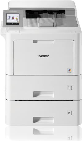 Brother HL-L9470CDNT – Drucker – Farbe – Duplex – Laser – A4/Legal – 2400 x 600 dpi – bis zu 40 Seiten/Min. (einfarbig)/ bis zu 40 Seiten/Min. (Farbe) – Kapazität: 1120 Blätter – USB 2.0, Gigabit LAN, NFC, USB 2.0-Host