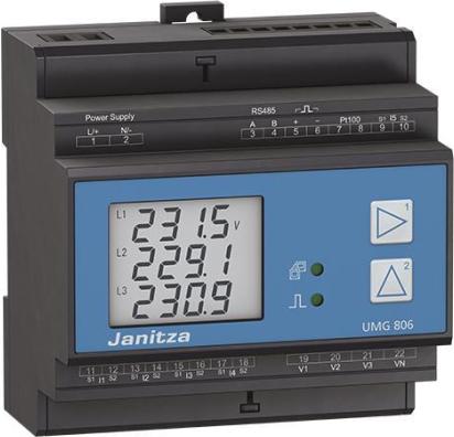 Janitza electronics UMG 806 (UL) Energieanalysator (1402041,0)