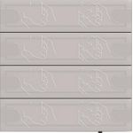 Gira KNX Tastsensor 4 Komfort 4f TS4 anthr 5004028 (5004028)