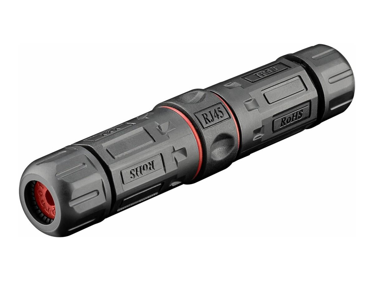 MicroConnect KON523 Netzwerkkoppler CAT 6 Schwarz