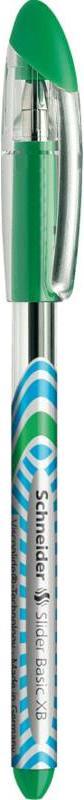 Schneider Schreibgeräte Slider Basic XB Grün Stick-Kugelschreiber Extradick (151204)