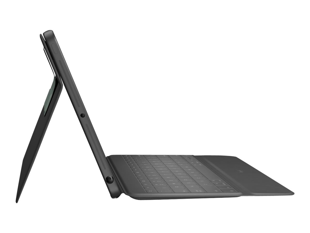 Logitech Rugged Folio Tastatur und Foliohülle QWERTY Spanisch Graphite