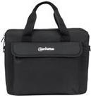 Intellinet Manhattan London Laptop Bag 12.5, Top Loader, Accessories Pocket, Shoulder Strap (removable), Black, Three Year Warranty - Notebook-Tasche - 31.8 cm (12.5) - Schwarz (439862)