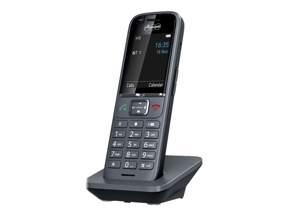 Auerswald COMfortel M-710 Schnurloses Erweiterungshandgerät DECT GAP Bluetooth Dark Titanium