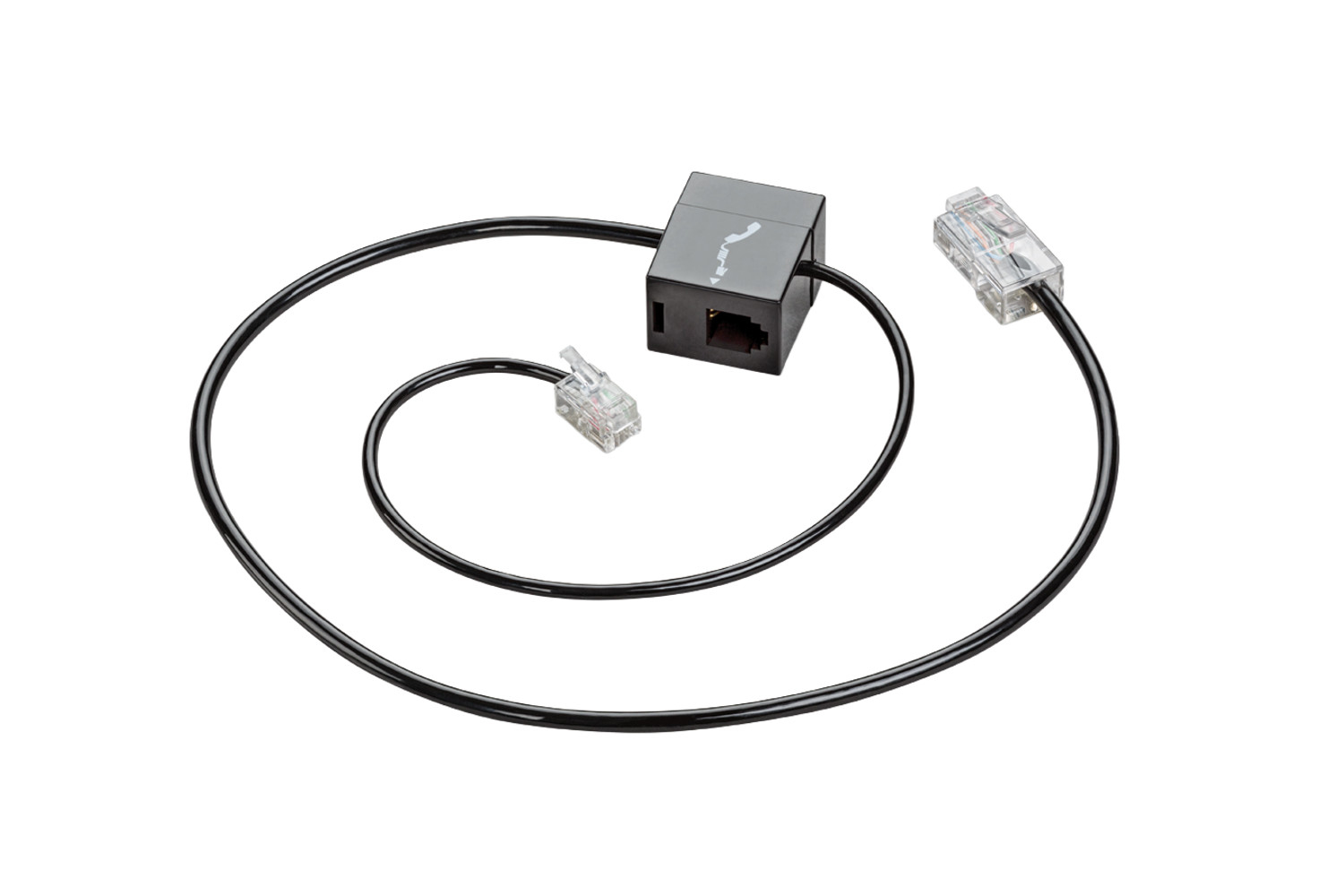 HP Poly EHS-Kabel 3,5 mm zu 3,5 mm Schwarz