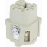 Harting Buchseneinsatz Han® A 09 20 003 2711 3 + PE Schrauben 1 St. (09 20 003 2711)