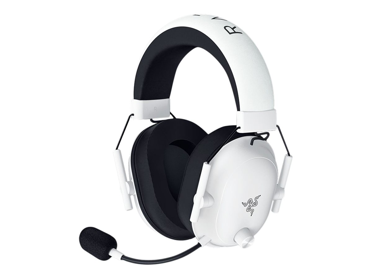 Razer BlackShark V2 HyperSpeed Gaming-Headset Kabellos & Kabelgebunden Ohrumschließend Weiß