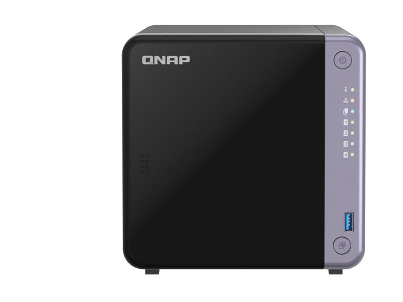 QNAP TS-432X-4G Tower-NAS 4-Bay 4 GB RAM Schwarz