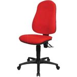 TOPSTAR Bürostuhl Point 60 8160G21 Stoff rot Gestell schwarz (8160G21)