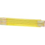 KS TOOLS Holz-Gliedermaßstab, gelb, 2m (300.0060)