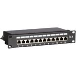 DS-IT Patchpanel 10”, 12-fach FTP Patchpanel CAT 6 (DS-10Patch6-12FTP)